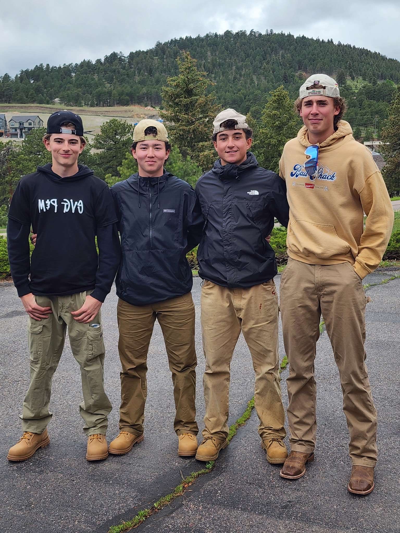 The Evergreen Pine and Maintenance crew